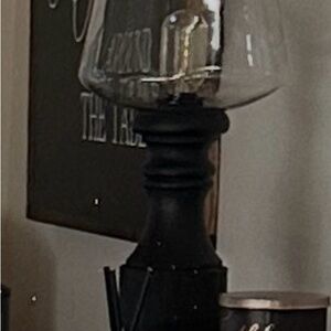WANTED/Looking for : Kirklands Black Lantern with Glass Shade